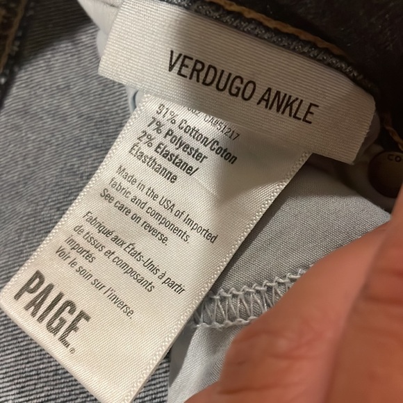 EUC Paige Verdugo jeans size 29 - Picture 4 of 6